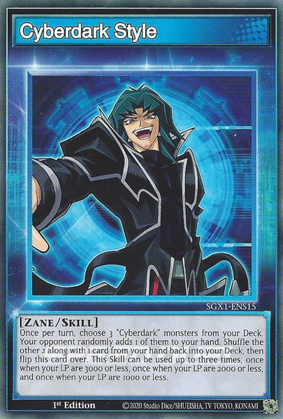 Cyberdark Style [SGX1-ENS15] Common - PokeCharles PokeStore