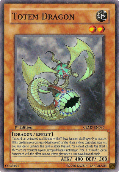 Totem Dragon [CRMS-EN085] Super Rare - PokeCharles PokeStore