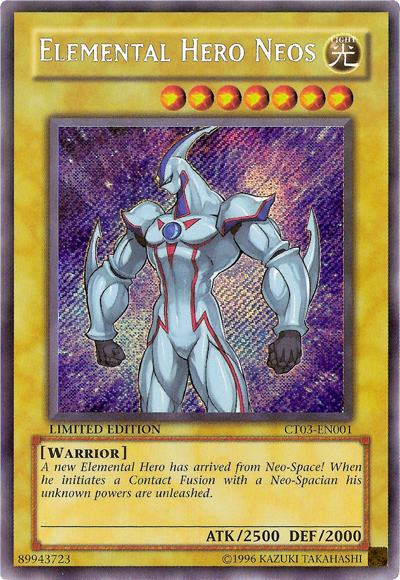 Elemental HERO Neos [CT03-EN001] Secret Rare - PokeCharles PokeStore