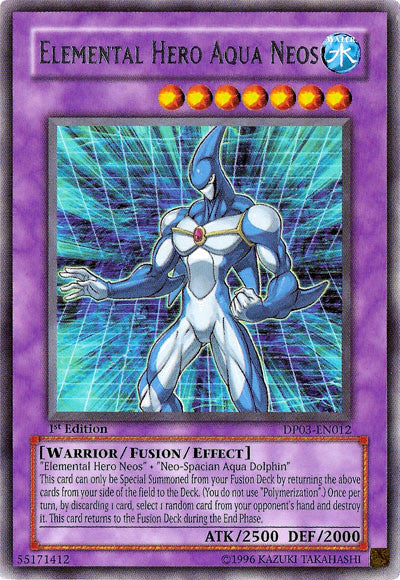 Elemental Hero Aqua Neos [DP03-EN012] Rare - PokeCharles PokeStore