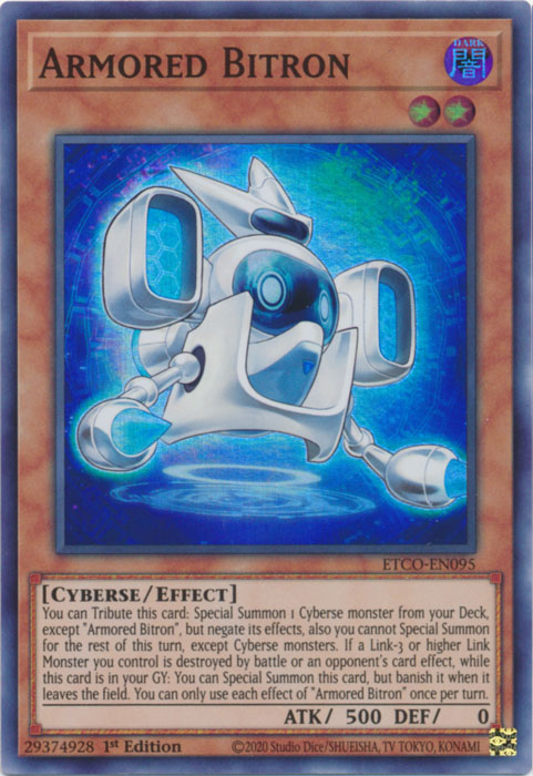 Armored Bitron [ETCO-EN095] Super Rare - PokeCharles PokeStore