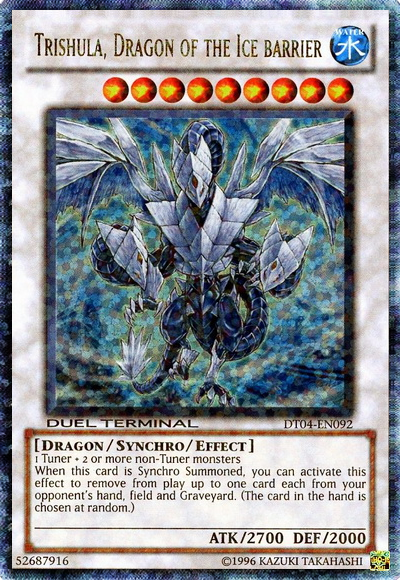Trishula, Dragon of the Ice Barrier [DT04-EN092] Ultra Rare - PokeCharles PokeStore