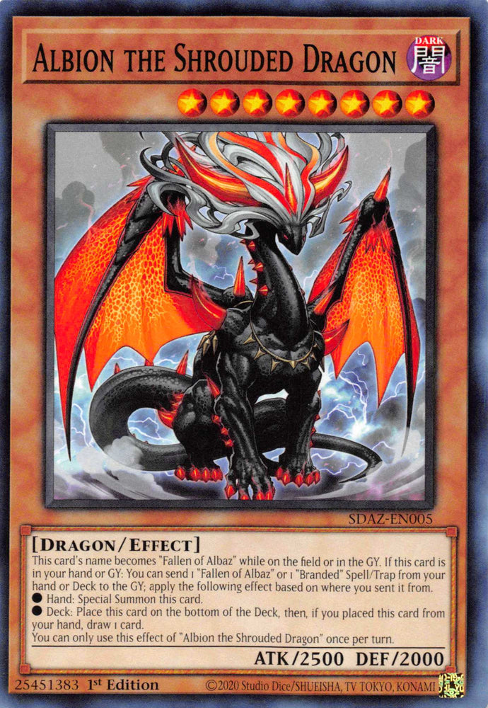 Albion the Shrouded Dragon [SDAZ-EN005] Common - PokeCharles PokeStore
