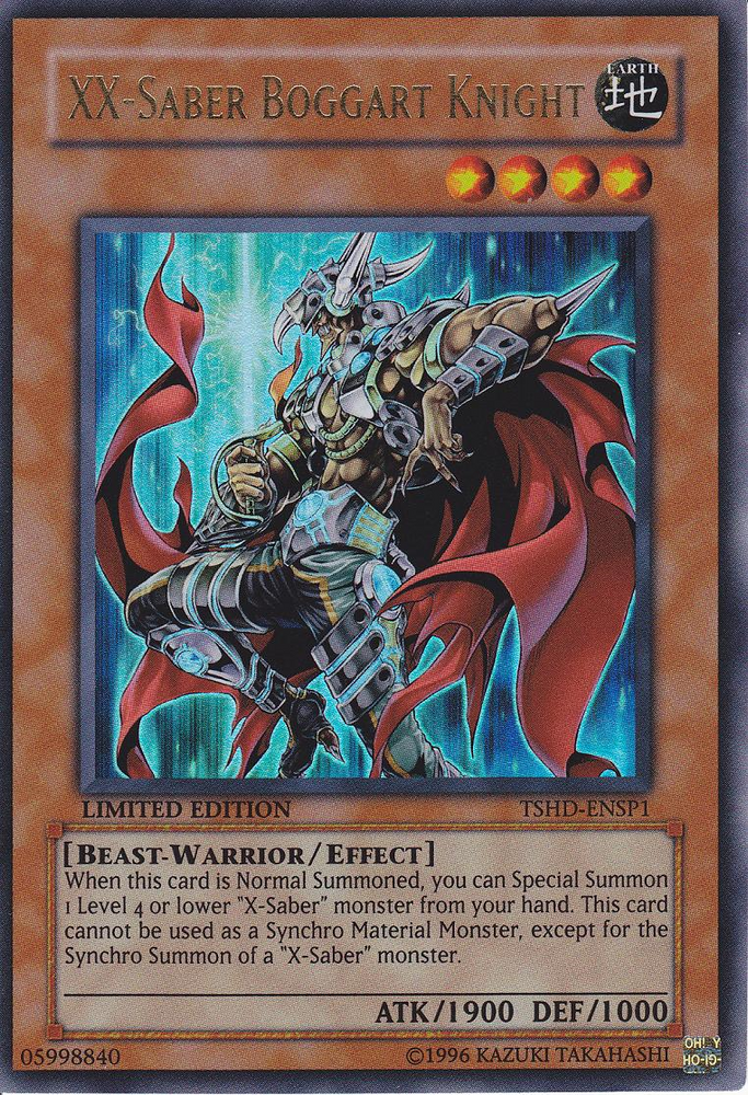 XX-Saber Boggart Knight [TSHD-ENSP1] Ultra Rare - PokeCharles PokeStore