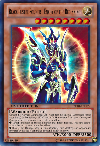 Black Luster Soldier - Envoy of the Beginning [CT10-EN005] Super Rare - PokeCharles PokeStore