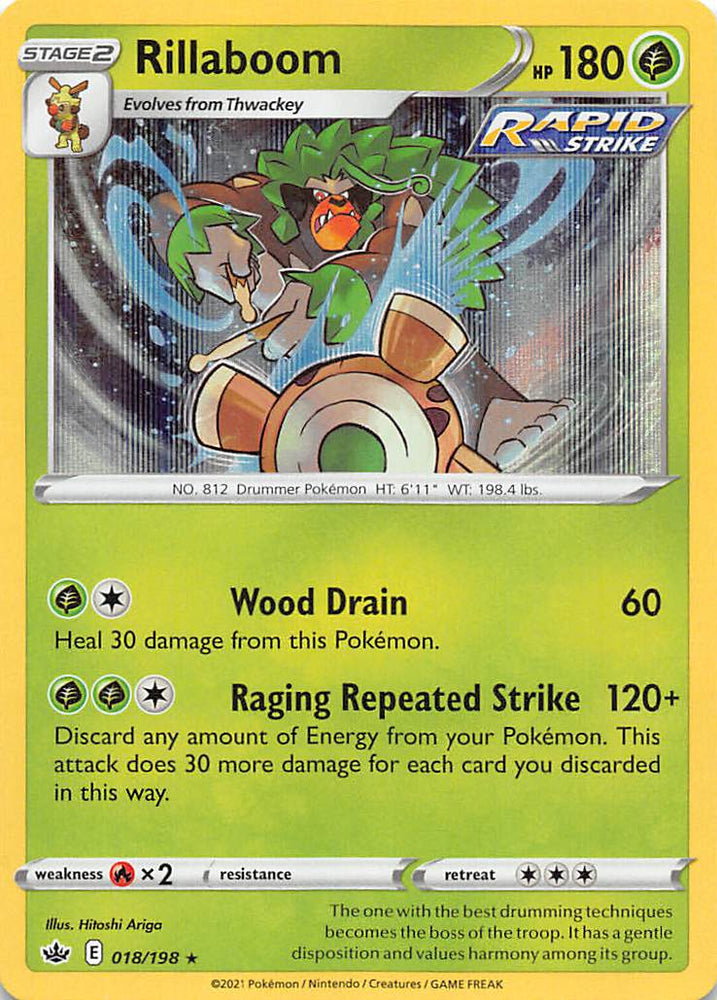 Rillaboom (018/198) [Sword & Shield: Chilling Reign] - PokeCharles PokeStore