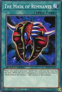 The Mask of Remnants [SBCB-EN119] Common - PokeCharles PokeStore