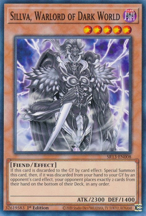 Sillva, Warlord of Dark World [SR13-EN008] Common - PokeCharles PokeStore