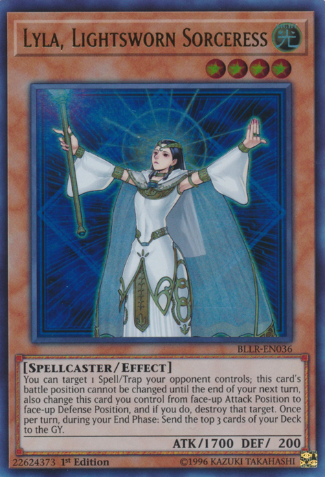 Lyla, Lightsworn Sorceress [BLLR-EN036] Ultra Rare - PokeCharles PokeStore