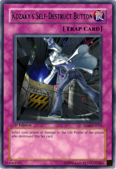 Kozaky's Self-Destruct Button [TLM-EN052] Rare - PokeCharles PokeStore