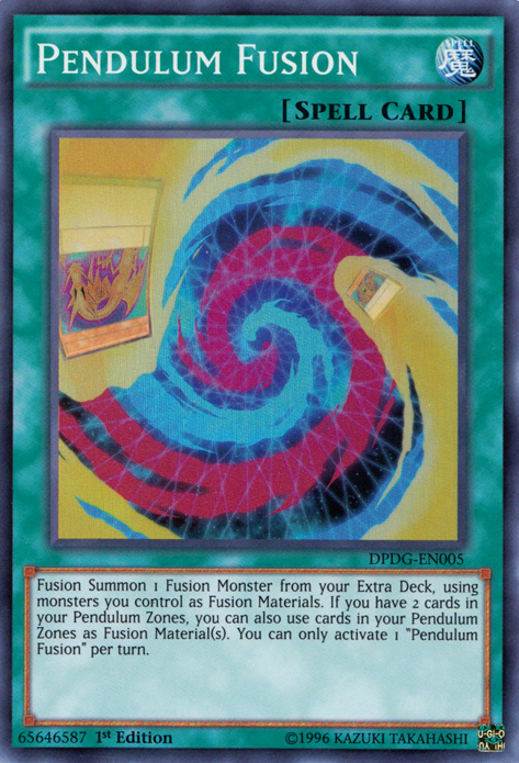 Pendulum Fusion [DPDG-EN005] Super Rare - PokeCharles PokeStore