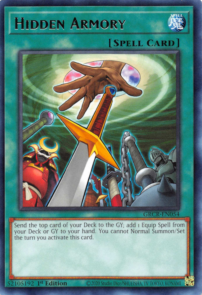 Hidden Armory [GRCR-EN054] Rare - PokeCharles PokeStore