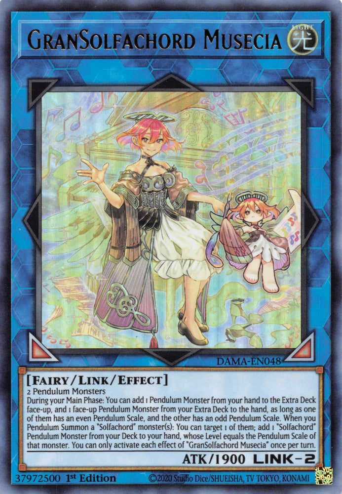 GranSolfachord Musecia [DAMA-EN048] Ultra Rare - PokeCharles PokeStore