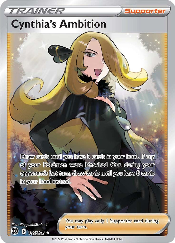 Cynthia's Ambition (169/172) [Sword & Shield: Brilliant Stars] - PokeCharles PokeStore