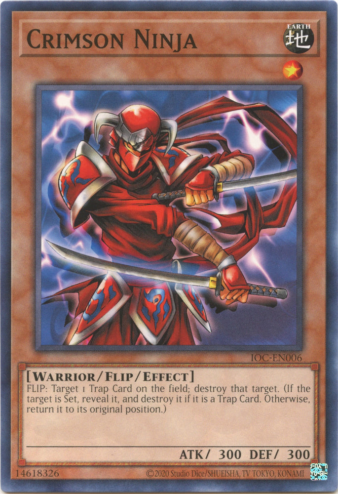 Crimson Ninja (25th Anniversary) [IOC-EN006] Common - PokeCharles PokeStore