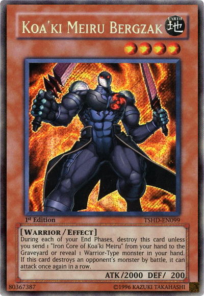 Koa'ki Meiru Bergzak [TSHD-EN099] Secret Rare - PokeCharles PokeStore