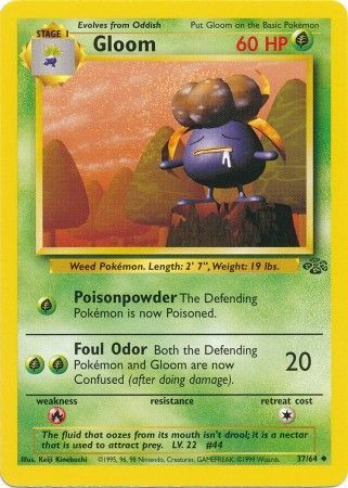 Gloom (37/64) [Jungle Unlimited] - PokeCharles PokeStore