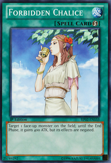 Forbidden Chalice [BP02-EN155] Common - PokeCharles PokeStore