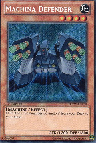 Machina Defender [LCYW-EN170] Secret Rare - PokeCharles PokeStore