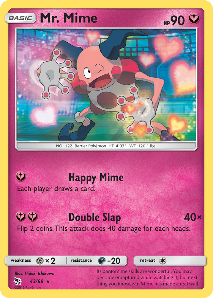 Mr. Mime (43/68) [Sun & Moon: Hidden Fates] - PokeCharles PokeStore