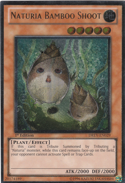 Naturia Bamboo Shoot [DREV-EN029] Ultimate Rare - PokeCharles PokeStore