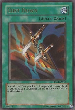 Cost Down [DCR-EN053] Ultra Rare - PokeCharles PokeStore