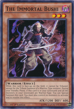 The Immortal Bushi [BP03-EN036] Common - PokeCharles PokeStore
