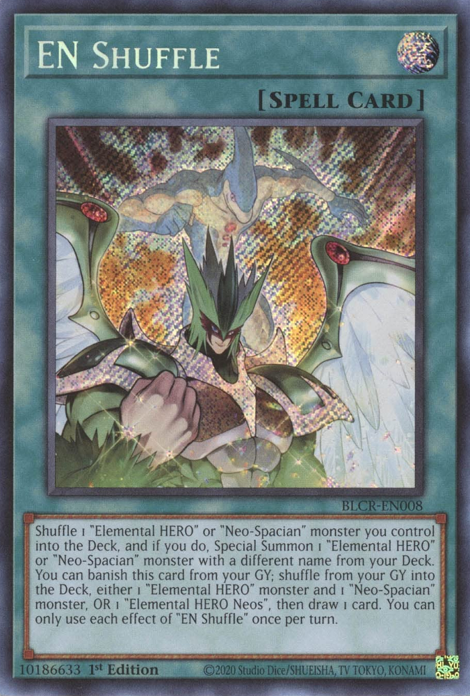 EN Shuffle [BLCR-EN008] Secret Rare - PokeCharles PokeStore