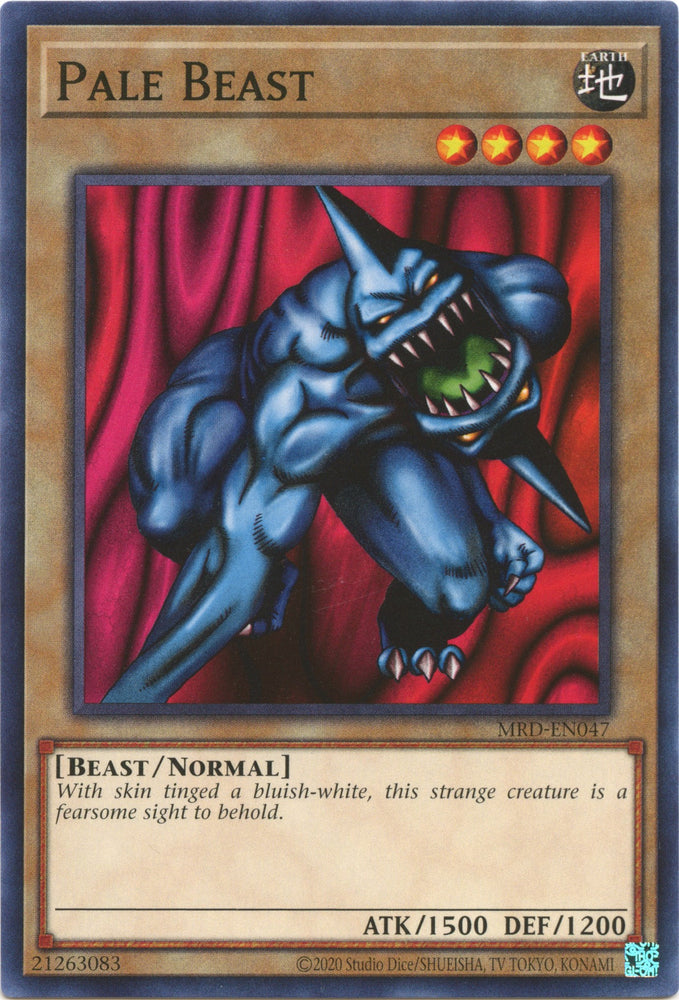 Pale Beast (25th Anniversary) [MRD-EN047] Common - PokeCharles PokeStore