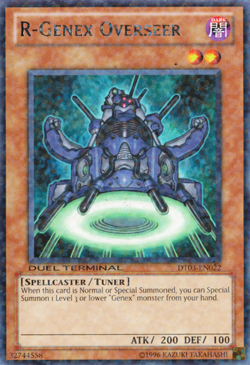 R-Genex Overseer [DT03-EN022] Rare - PokeCharles PokeStore