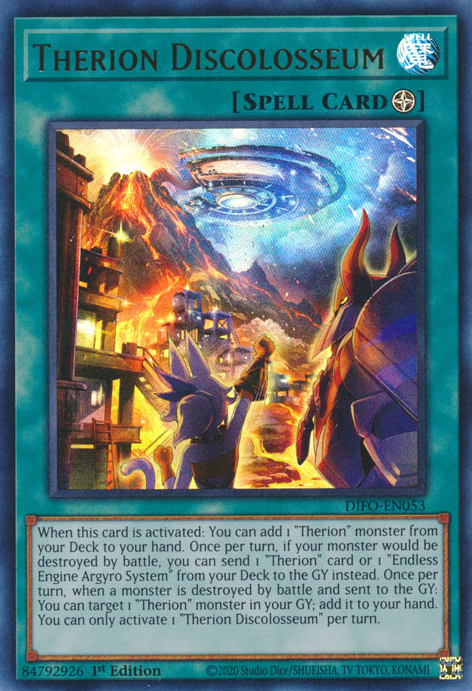 Therion Discolosseum [DIFO-EN053] Ultra Rare - PokeCharles PokeStore