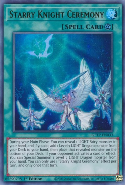 Starry Knight Ceremony [GFTP-EN033] Ultra Rare - PokeCharles PokeStore