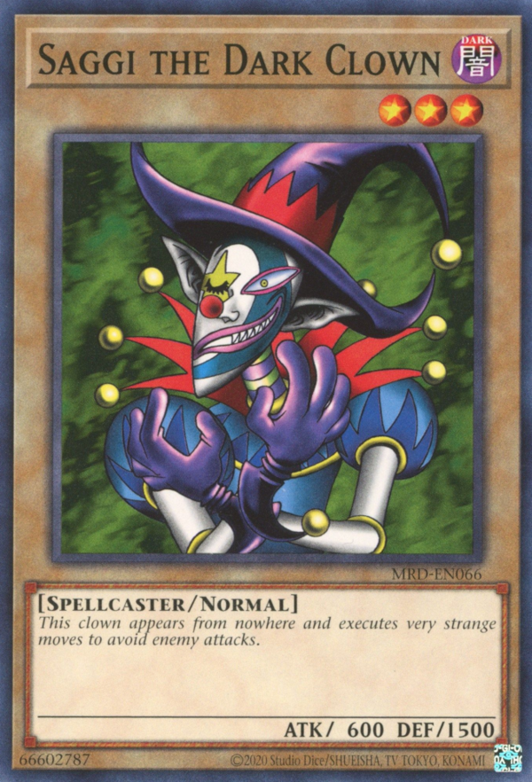 Saggi the Dark Clown [MRD-EN066] Common - PokeCharles PokeStore
