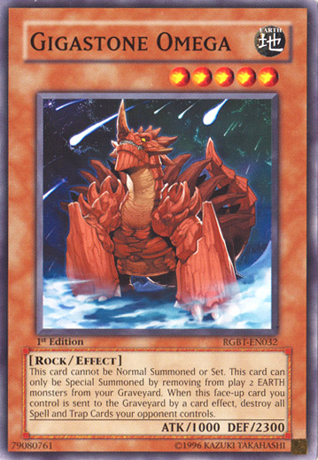 Gigastone Omega [RGBT-EN032] Common - PokeCharles PokeStore
