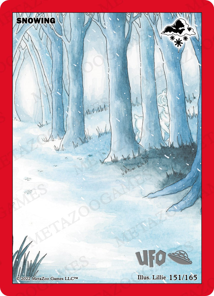 Snowing [Cryptid Nation: UFO First Edition Spoiler Pack]