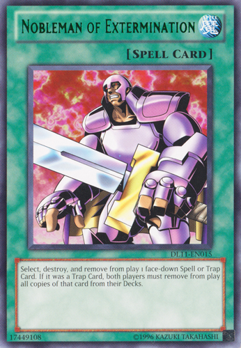 Nobleman of Extermination (Green) [DL11-EN015] Rare - PokeCharles PokeStore