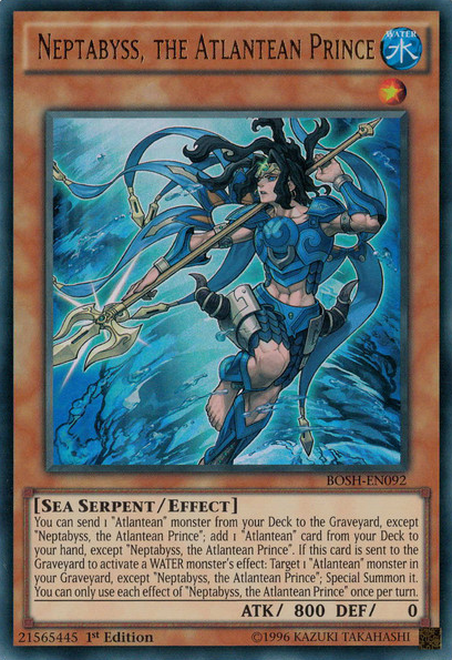 Neptabyss, the Atlantean Prince [BOSH-EN092] Ultra Rare - PokeCharles PokeStore