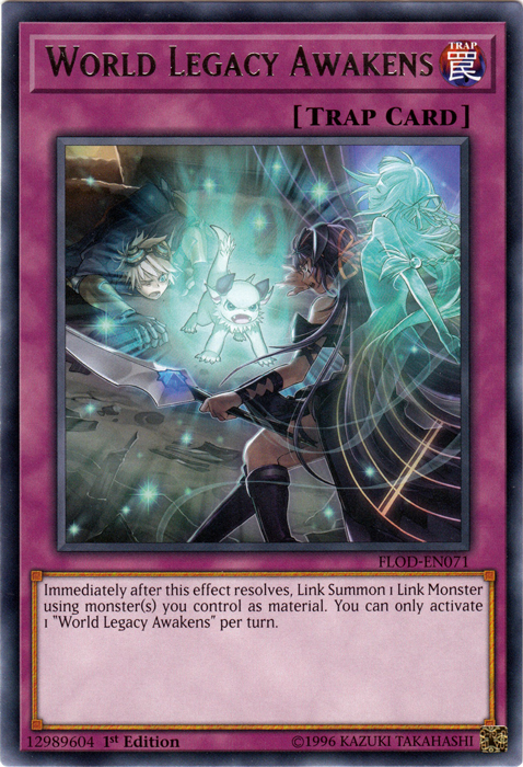World Legacy Awakens [FLOD-EN071] Rare - PokeCharles PokeStore