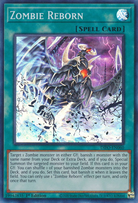 Zombie Reborn [DIFO-EN060] Super Rare - PokeCharles PokeStore