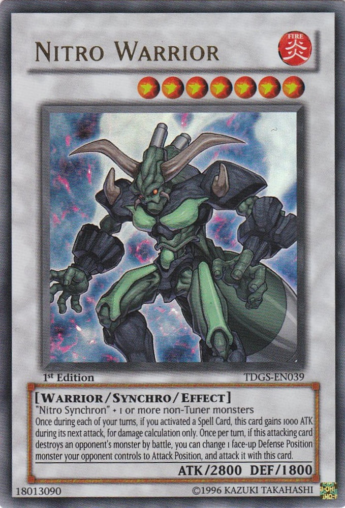 Nitro Warrior [TDGS-EN039] Ultra Rare - PokeCharles PokeStore