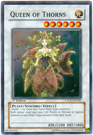 Queen of Thorns [CSOC-EN042] Super Rare - PokeCharles PokeStore