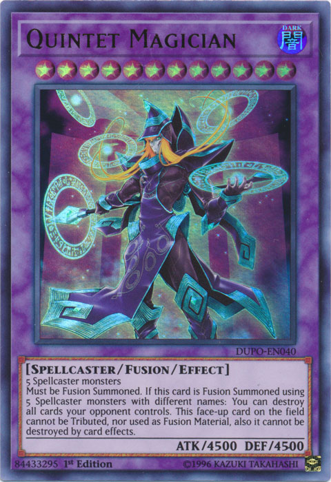 Quintet Magician [DUPO-EN040] Ultra Rare - PokeCharles PokeStore