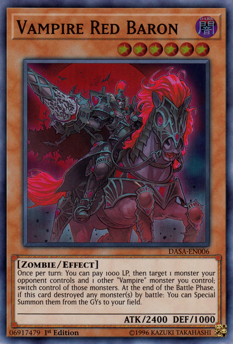 Vampire Red Baron [DASA-EN006] Super Rare - PokeCharles PokeStore
