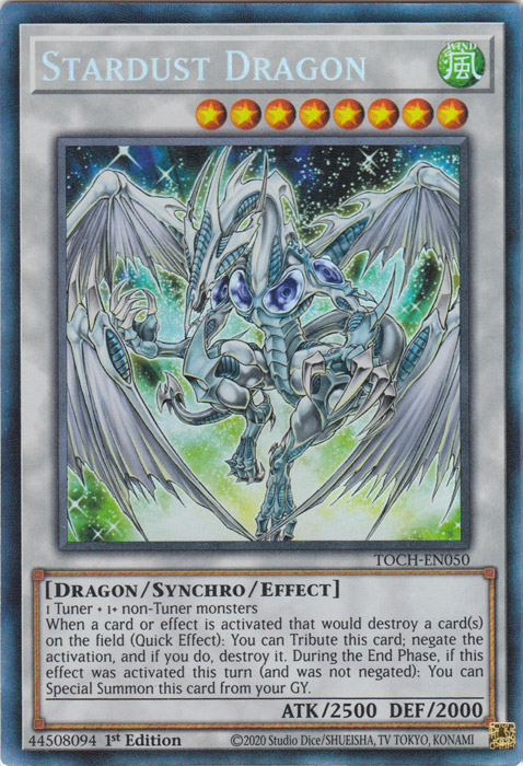 Stardust Dragon [TOCH-EN050] Collector's Rare - PokeCharles PokeStore