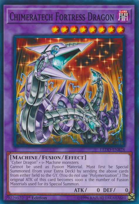 Chimeratech Fortress Dragon [LEDD-ENB28] Common - PokeCharles PokeStore