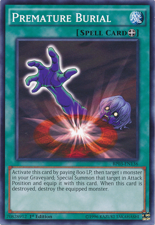 Premature Burial [BP03-EN136] Common - PokeCharles PokeStore