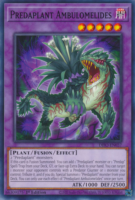 Predaplant Ambulomelides [DIFO-EN037] Common - PokeCharles PokeStore
