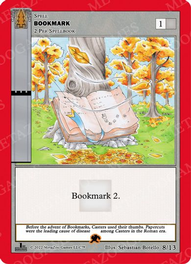 Bookmark (Earth) [Cryptid Nation: Wilderness First Edition Release Event Deck]