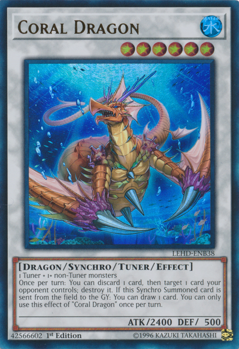 Coral Dragon [LEHD-ENB38] Ultra Rare - PokeCharles PokeStore