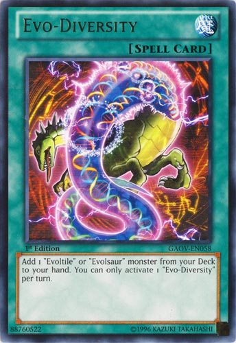 Evo-Diversity [GAOV-EN058] Rare - PokeCharles PokeStore